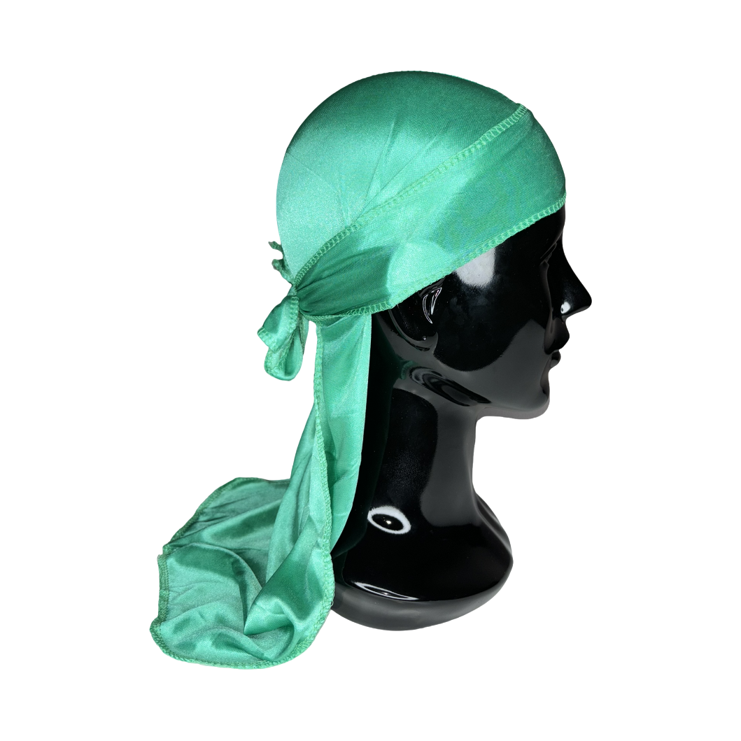 Green Silk Durag