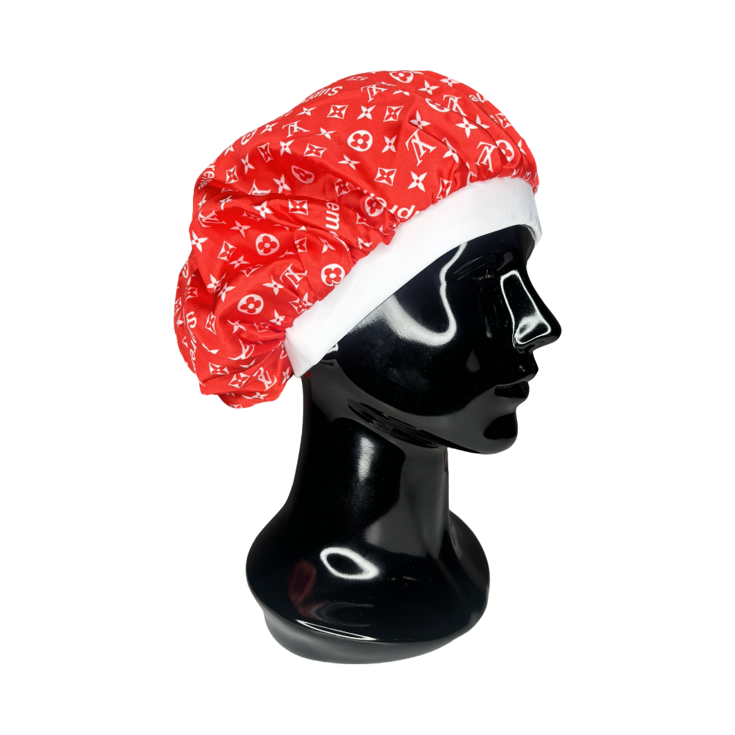 Red Supreme x LV Bonnet