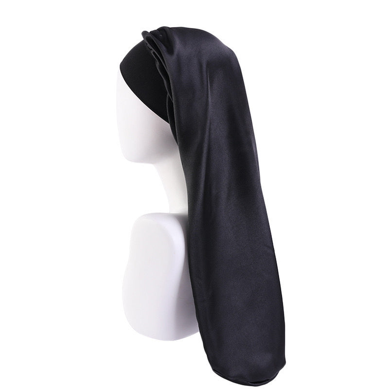 Black Silk Bonnet XL