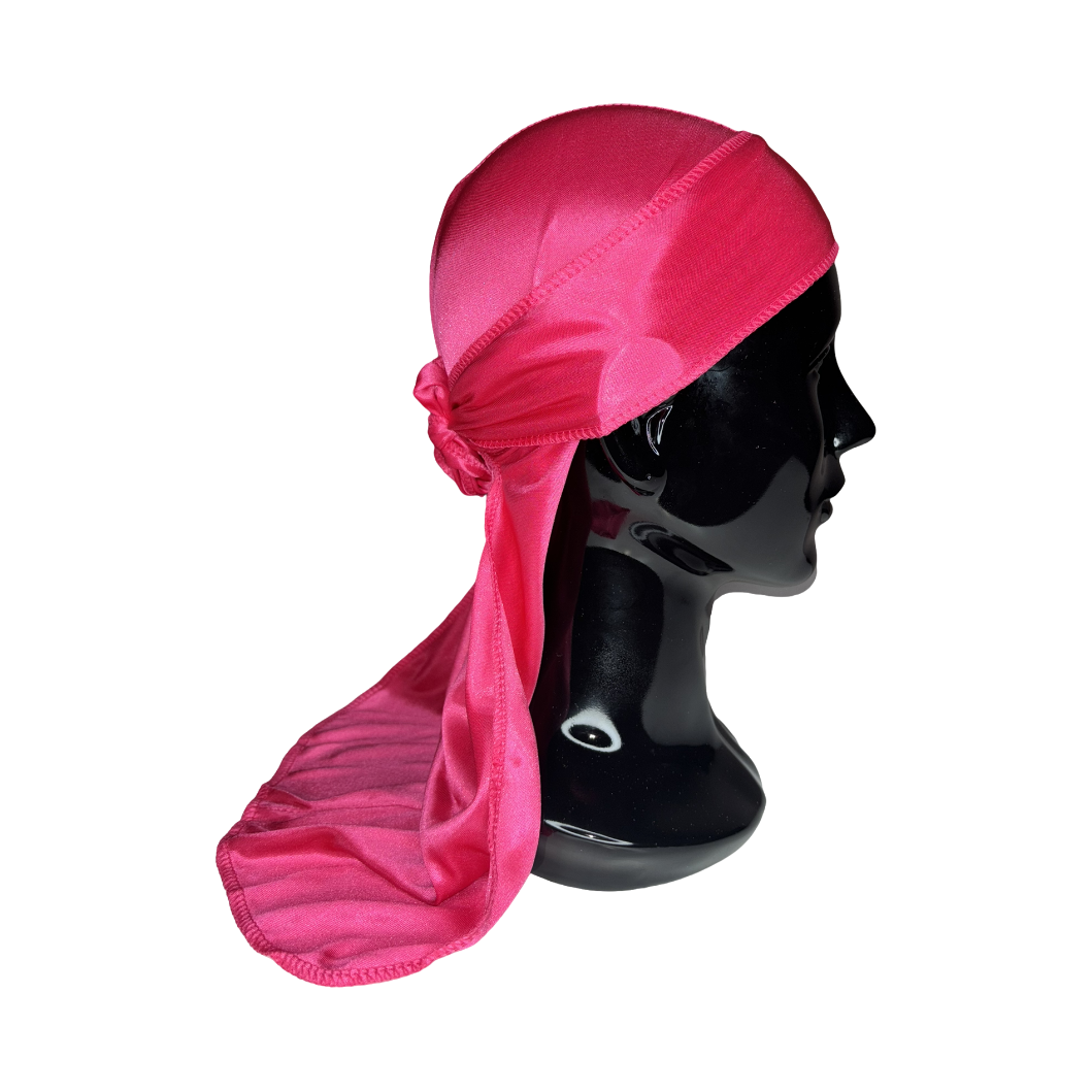 Hot Pink Silk Durag