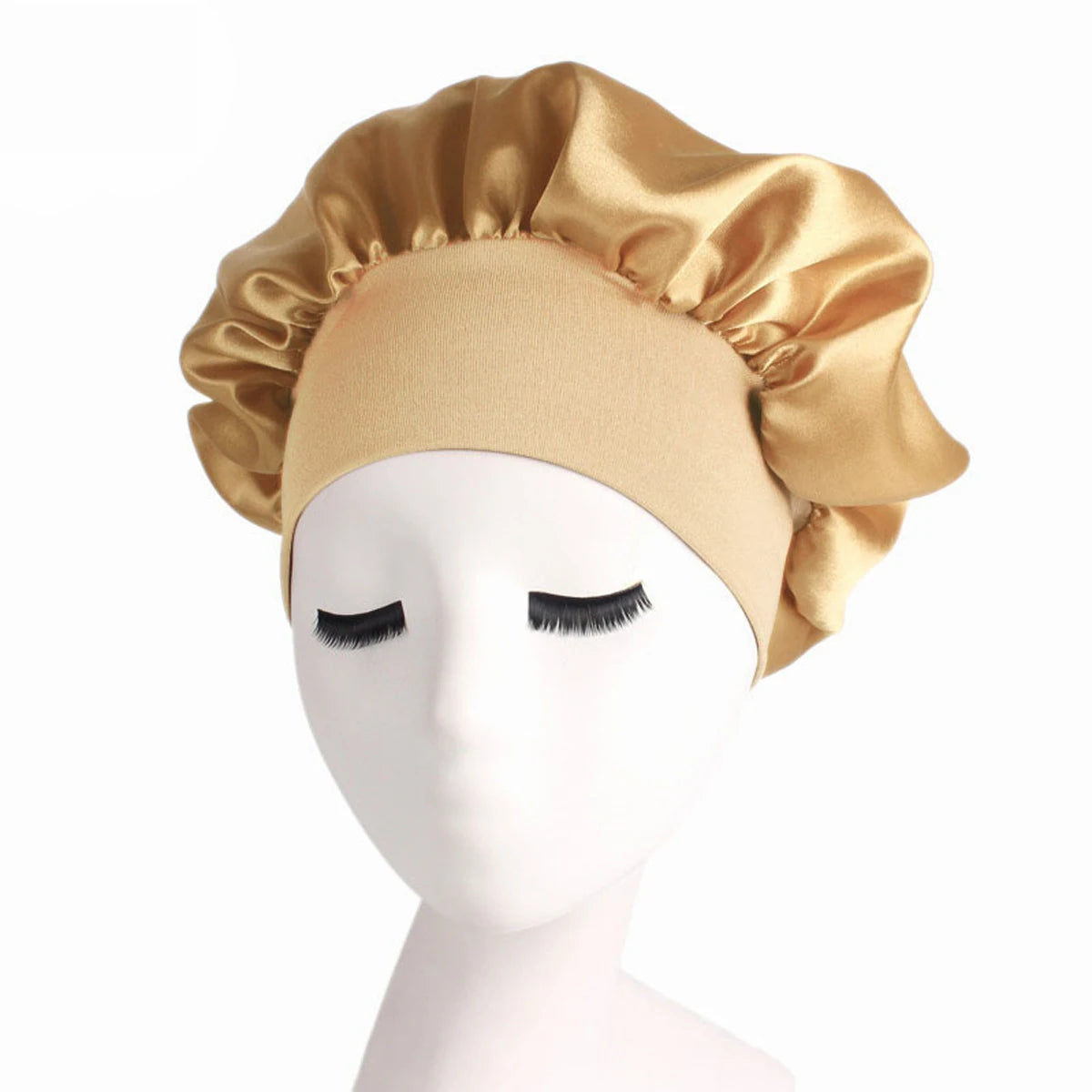 Gold Silk Bonnet