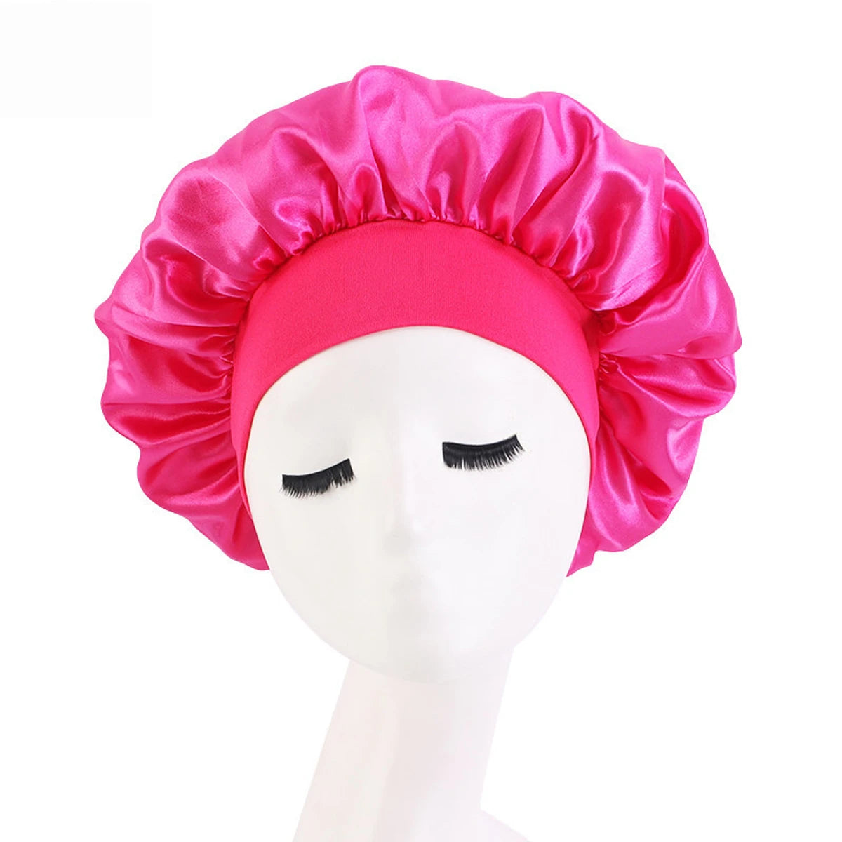 Pink Silk Bonnet