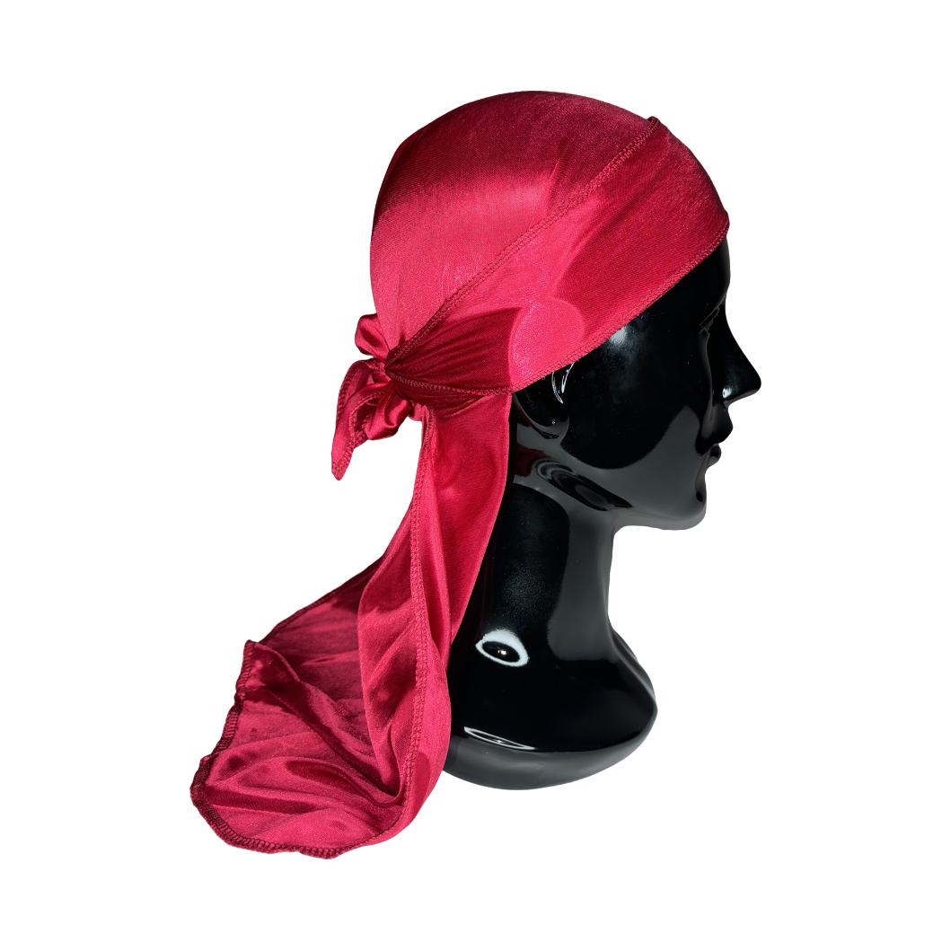 Maroon Wine Silk Durag