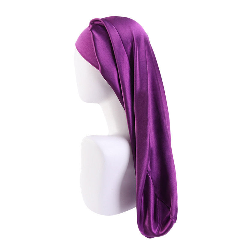 Violet Silk Bonnet XL