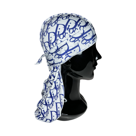 Blue Dior Durag