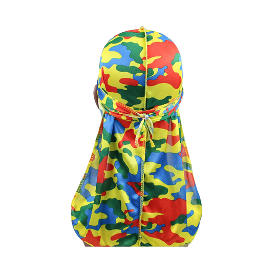 Camo-Twist Silk Durag