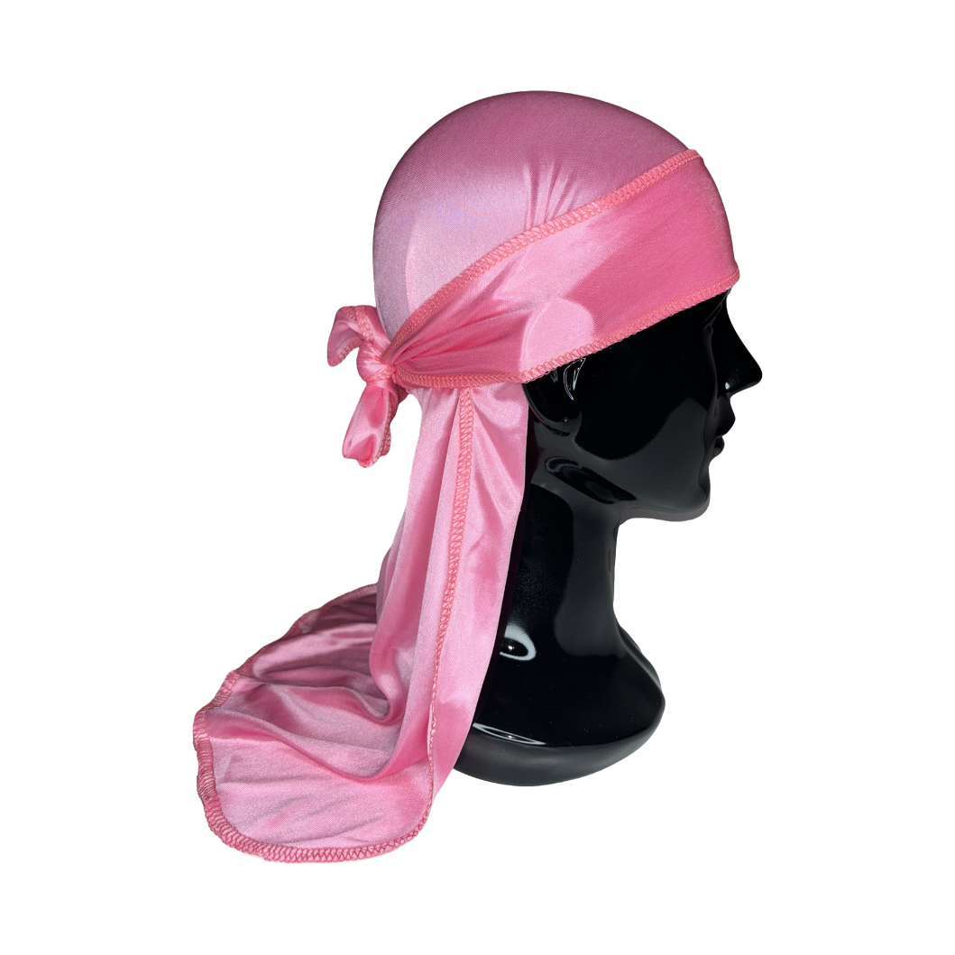 Baby Pink Silk Durag