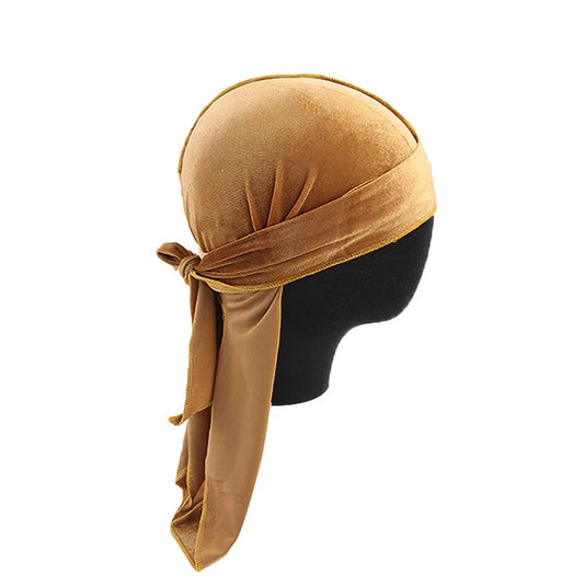 Bronze Velvet Durag