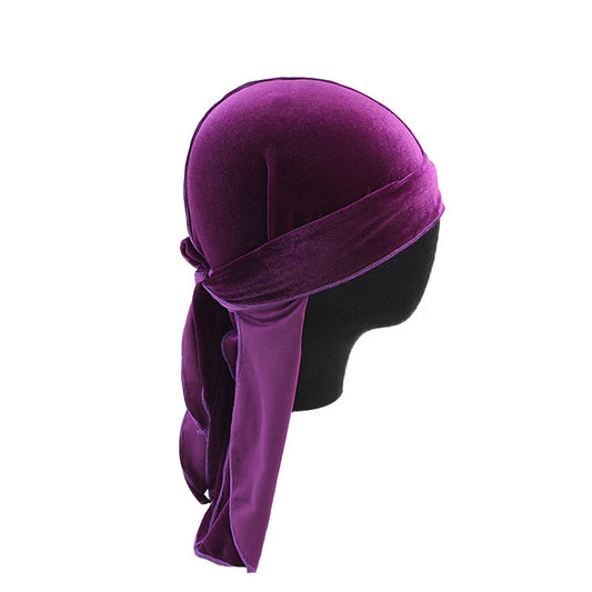 Purple Velvet Durag