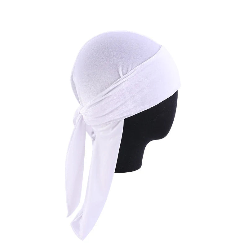 White Velvet Durag