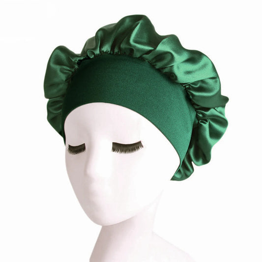 Emerald Silk Bonnet