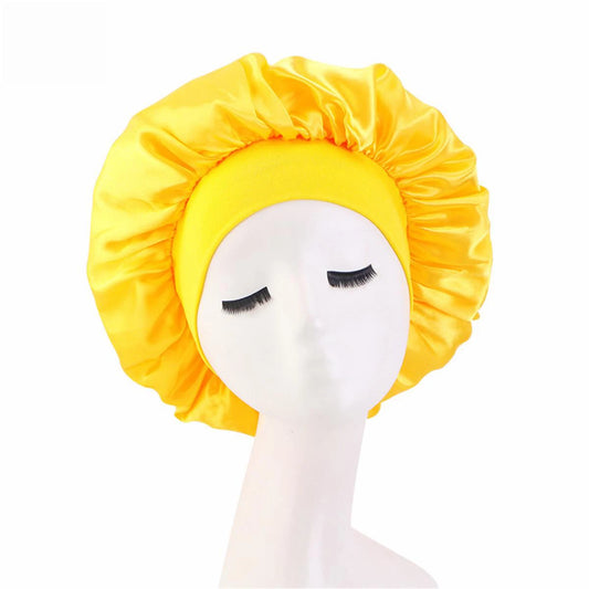 Yellow Silk Bonnet