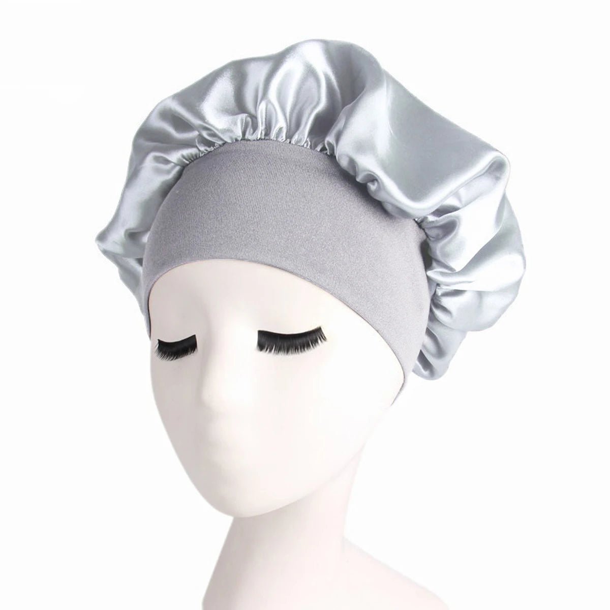 Grey Silk Bonnet